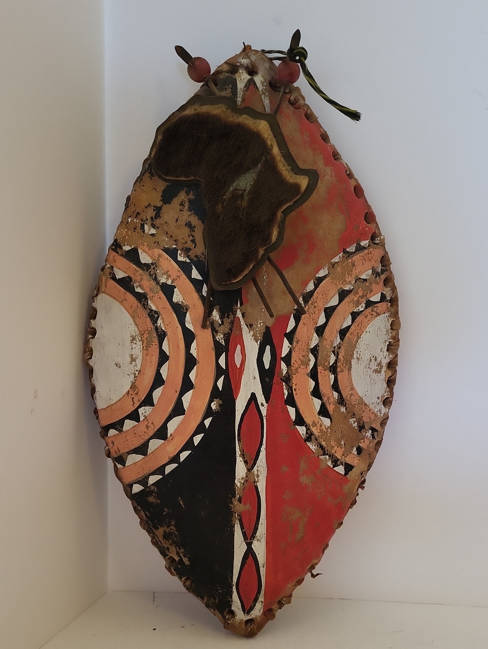 Maasai Eupurua Shield East Africa Tourist Export 13"